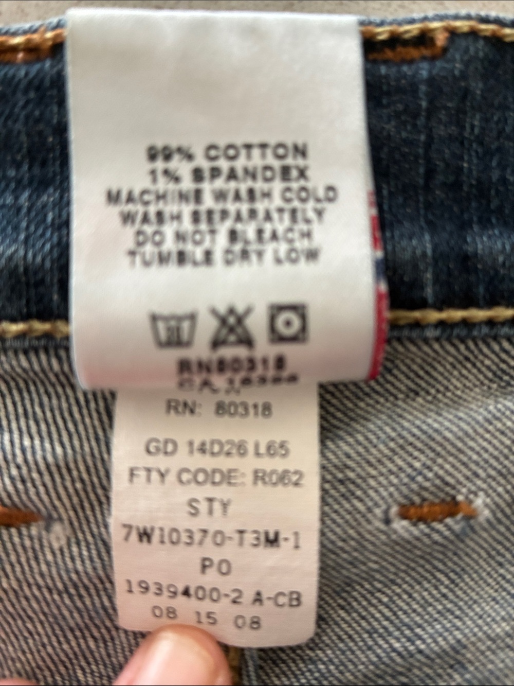 Lucky Brand Indigo Flare Wide-Leg Jeans - Picture 3 of 7